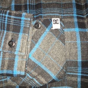 Boys XL-DC flannel shirt.